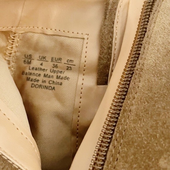 Franco Sarto Brown Ankle Boots - Picture 9 of 12